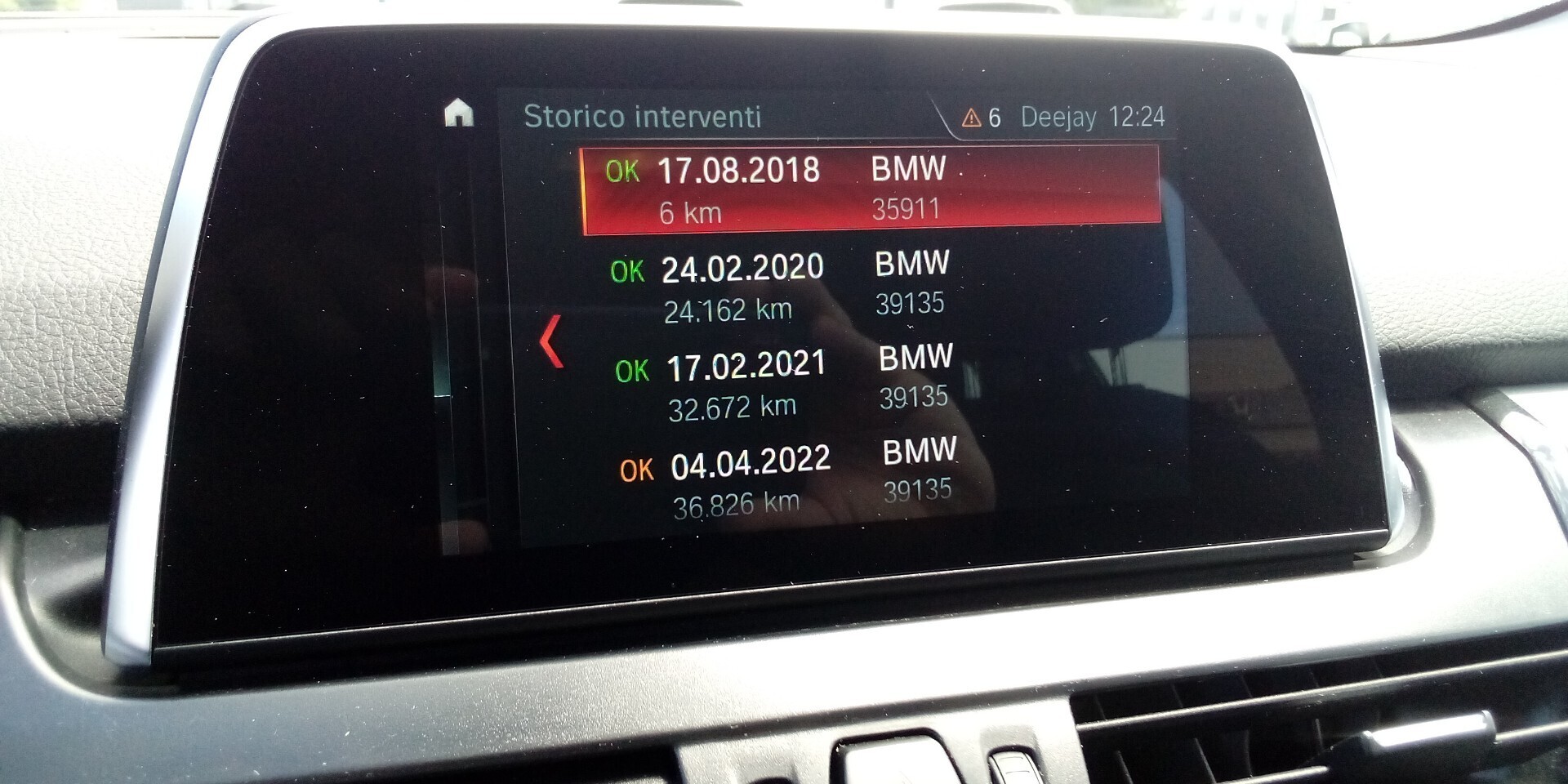 Bmw 2er Active Tourer 218d automatica